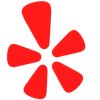 Yelp logo.